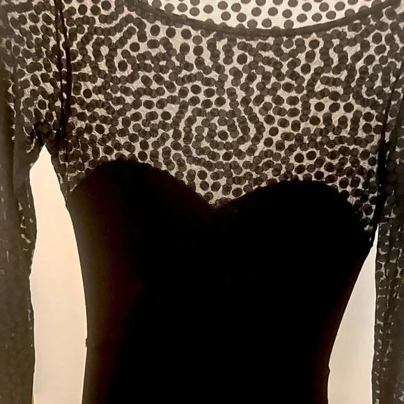 American apparel sheer midi bodycon dress, small - Picture 8 of 13